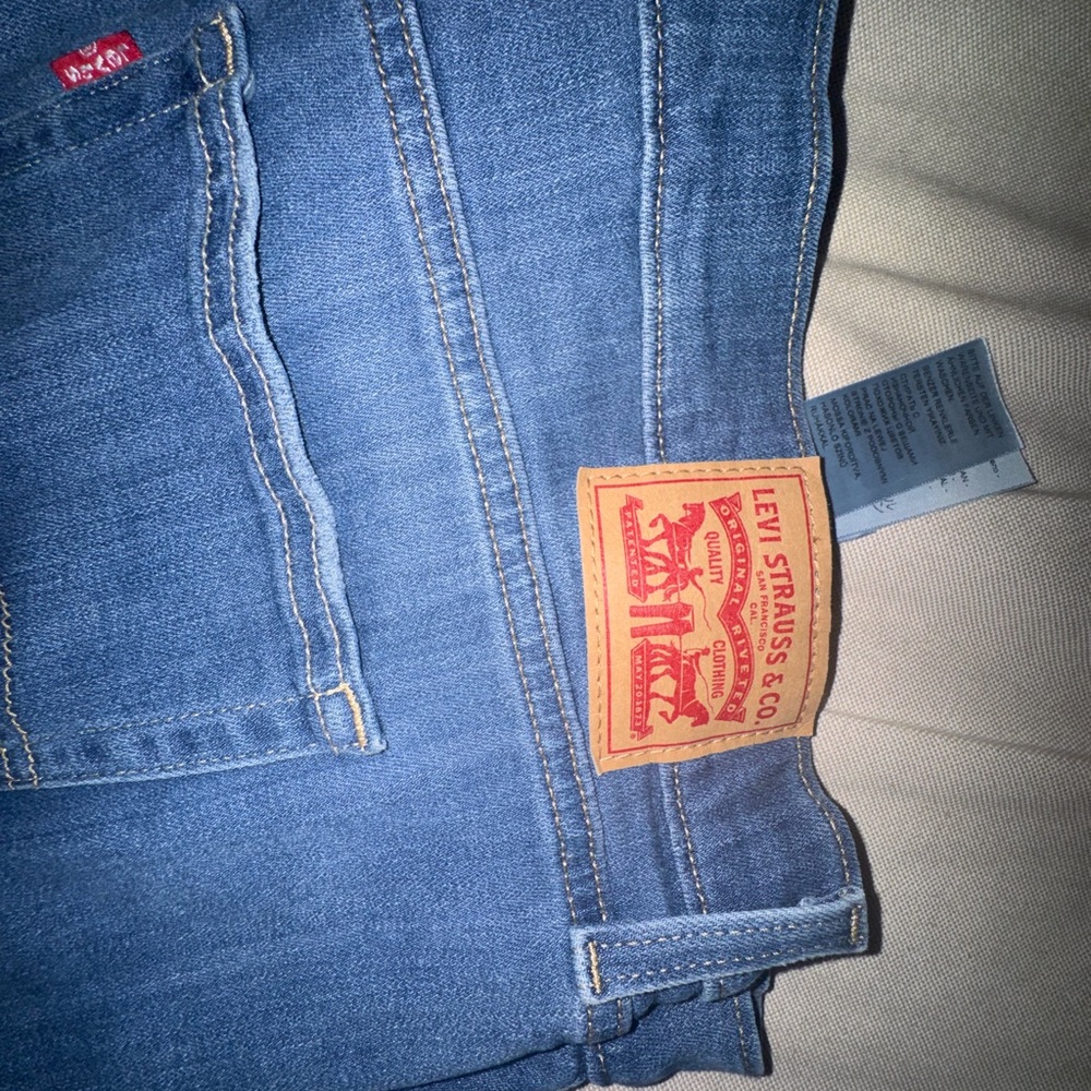 Levi's Medium Blue Flare Jeans - 22W